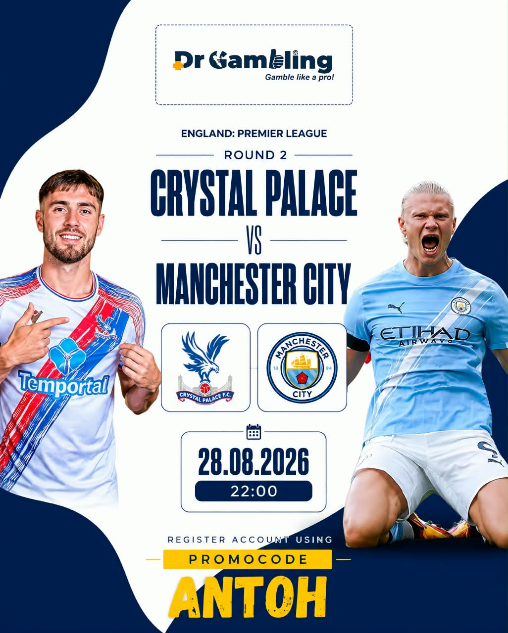 Matchday 2: Why Manchester City Will Edge Past Crystal Palace