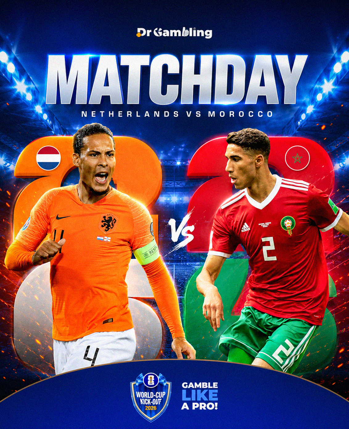 Netherlands vs Morocco: Ultimate World Cup Knockout Clash